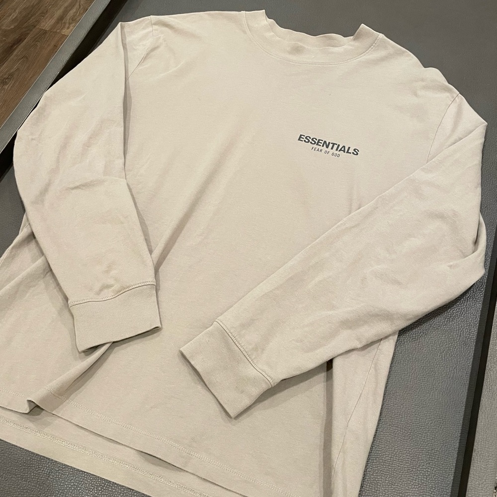Essentials Fear Of God Long Sleeve size Large